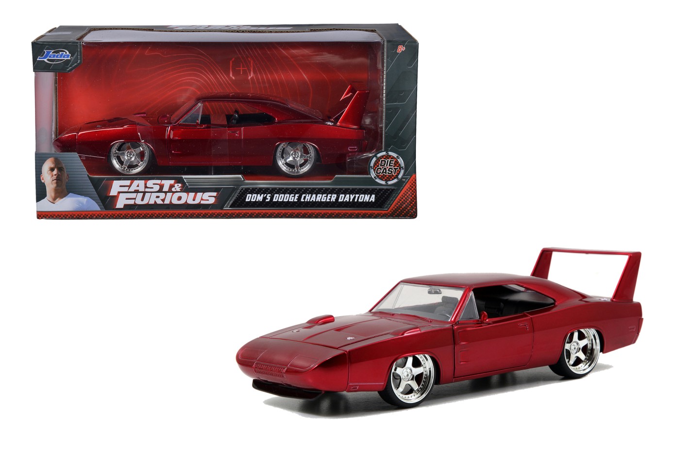 Masinuta metalica -  Dom\'s Dodge Charger Daytona  | Jada Toys - 4 | YEO