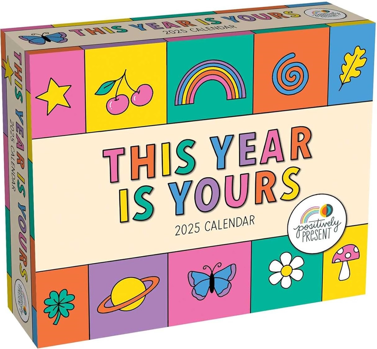 Calendar 2025 - Positively Present This Year Is Yours | Andrews McMeel Publishing - 4 | YEO