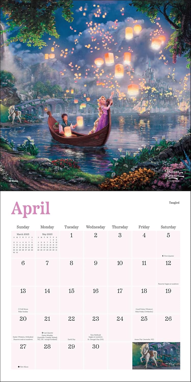 Calendar 2025 - Disney Dreams Collection | Andrews McMeel Publishing - 1 | YEO