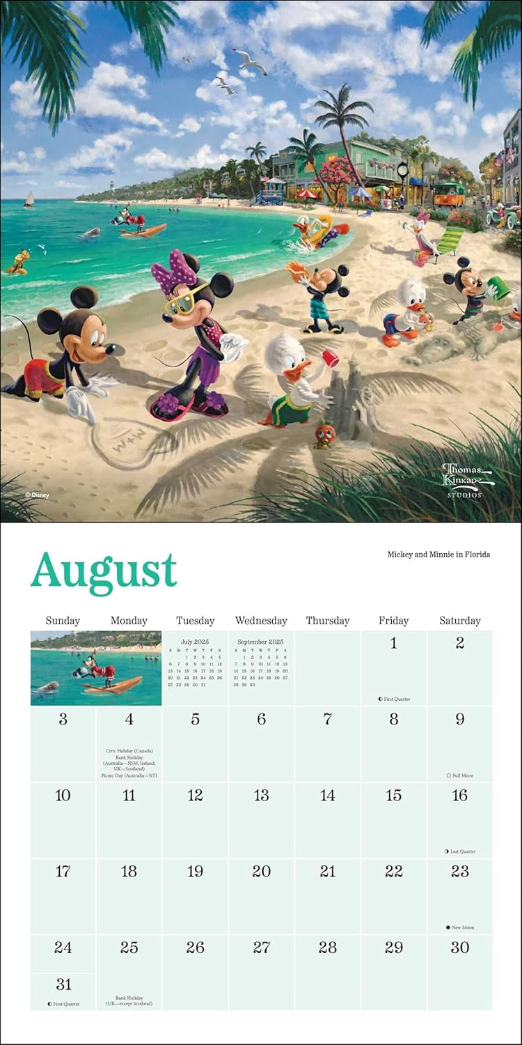 Calendar 2025 - Disney Dreams Collection | Andrews McMeel Publishing - 2 | YEO