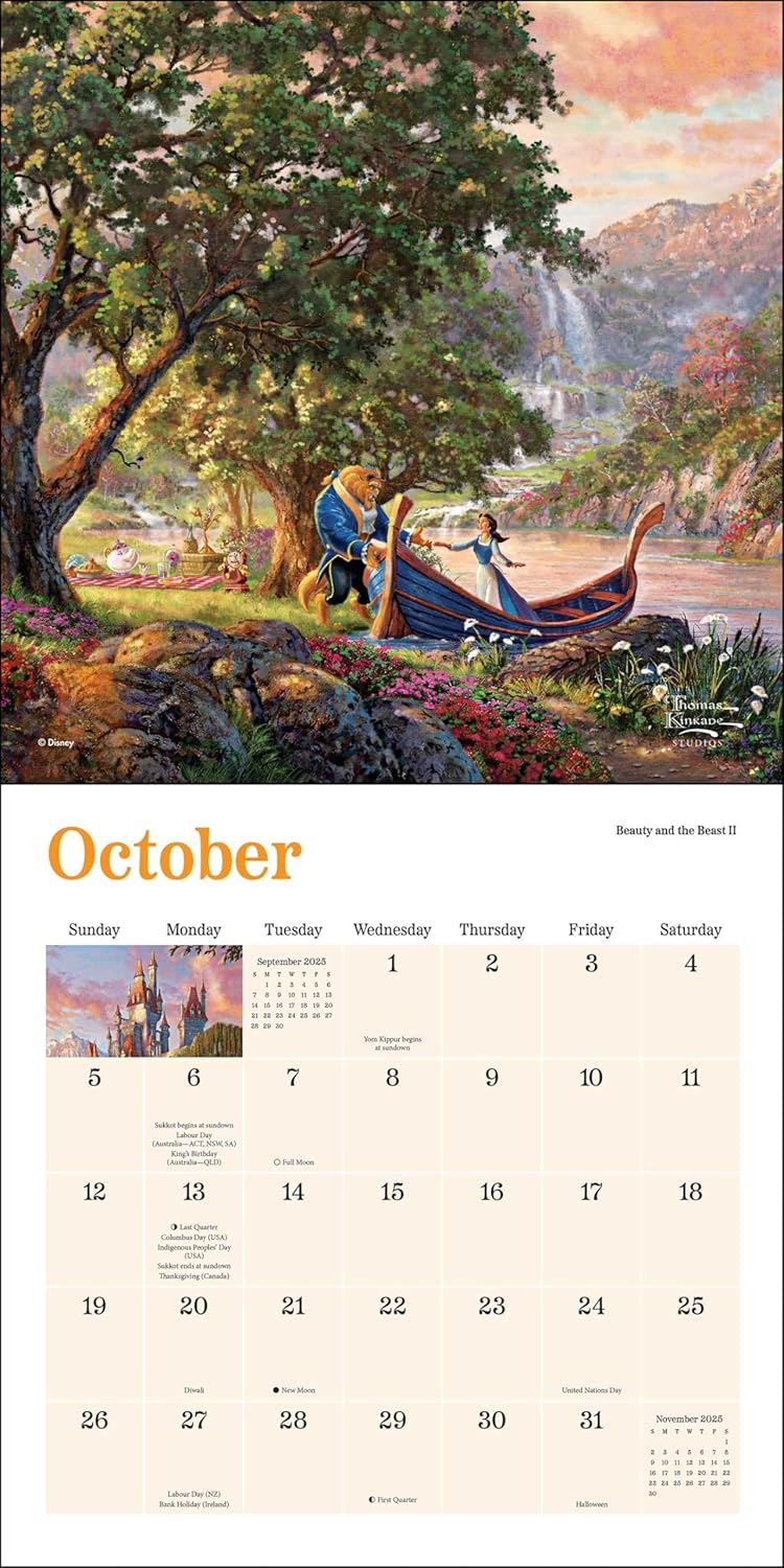 Calendar 2025 - Disney Dreams Collection | Andrews McMeel Publishing - 3 | YEO