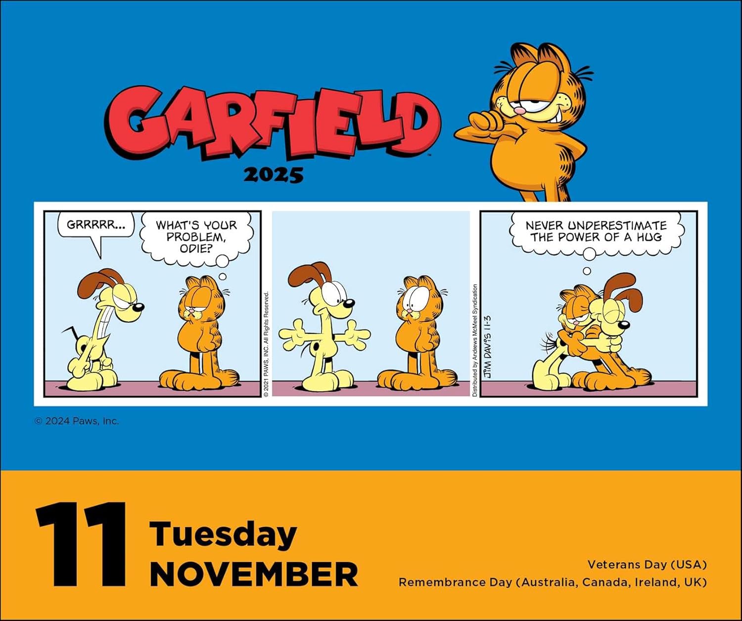 Calendar 2025 - Garfield | Andrews McMeel Publishing - 3 | YEO