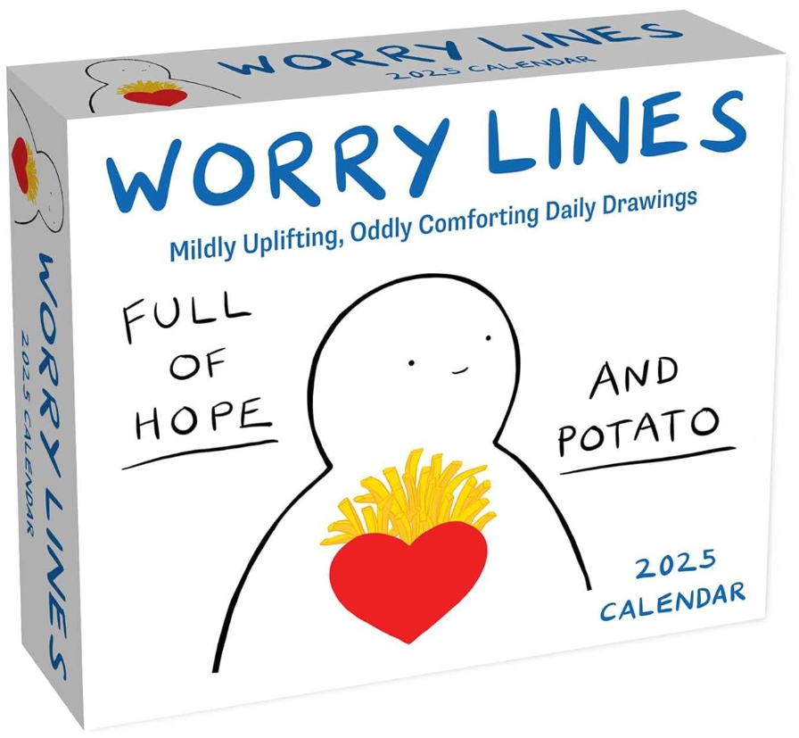 Calendar 2025 - Worry Lines | Andrews McMeel - 4 | YEO