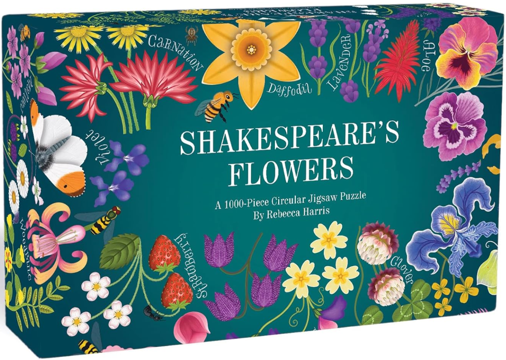 Puzzle 1000 piese - Shakespeare\'s Flowers | Skittledog - 1 | YEO