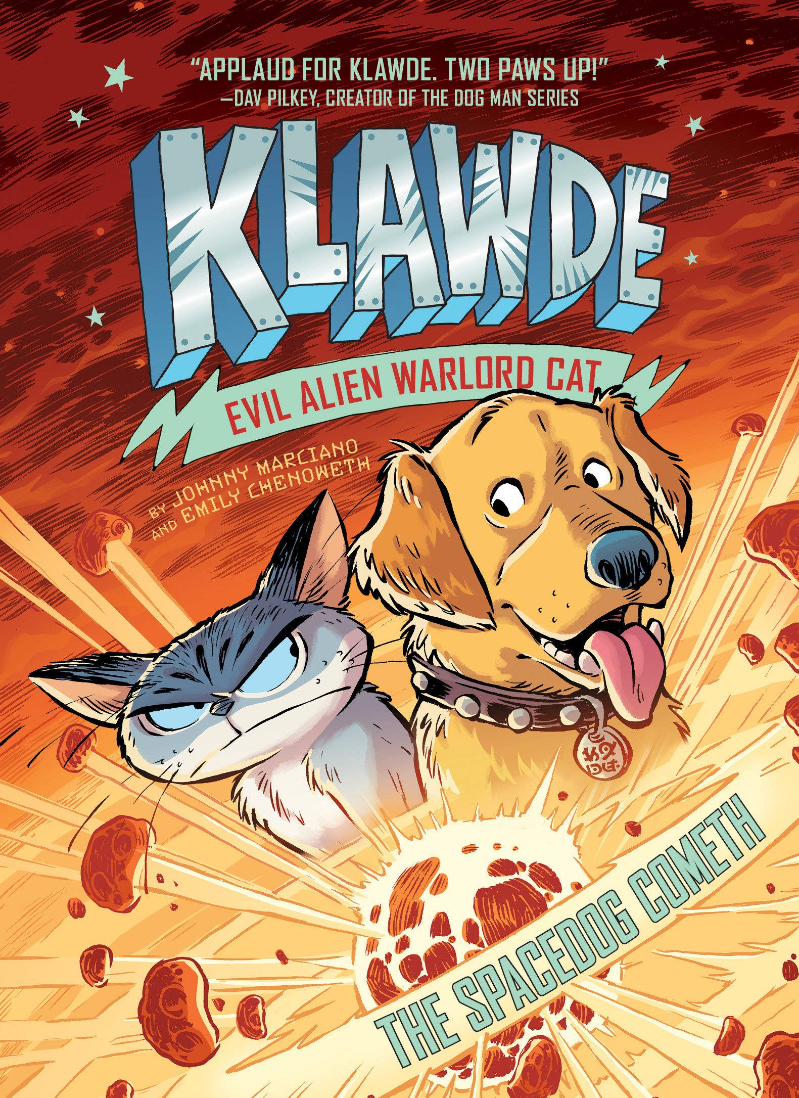 Klawde: Evil Alien Warlord Cat: The Spacedog Cometh #3 | Johnny Marciano, Emily Chenoweth