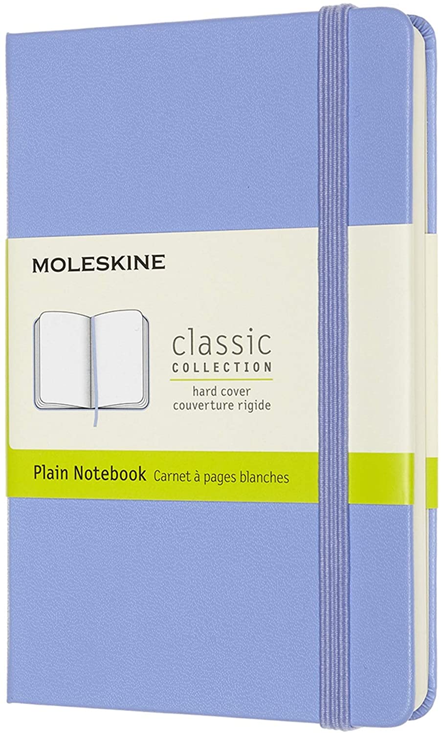 Carnet Moleskine - Classic Plain Pocket Notebook Hardcover - Hydrangea Blue | Moleskine