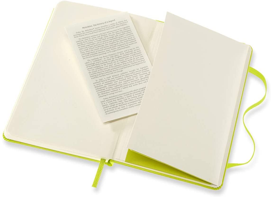 Carnet - Moleskine Classic - Pocket, Hardcover, Plain - Lemon Green | Moleskine - 3 | YEO