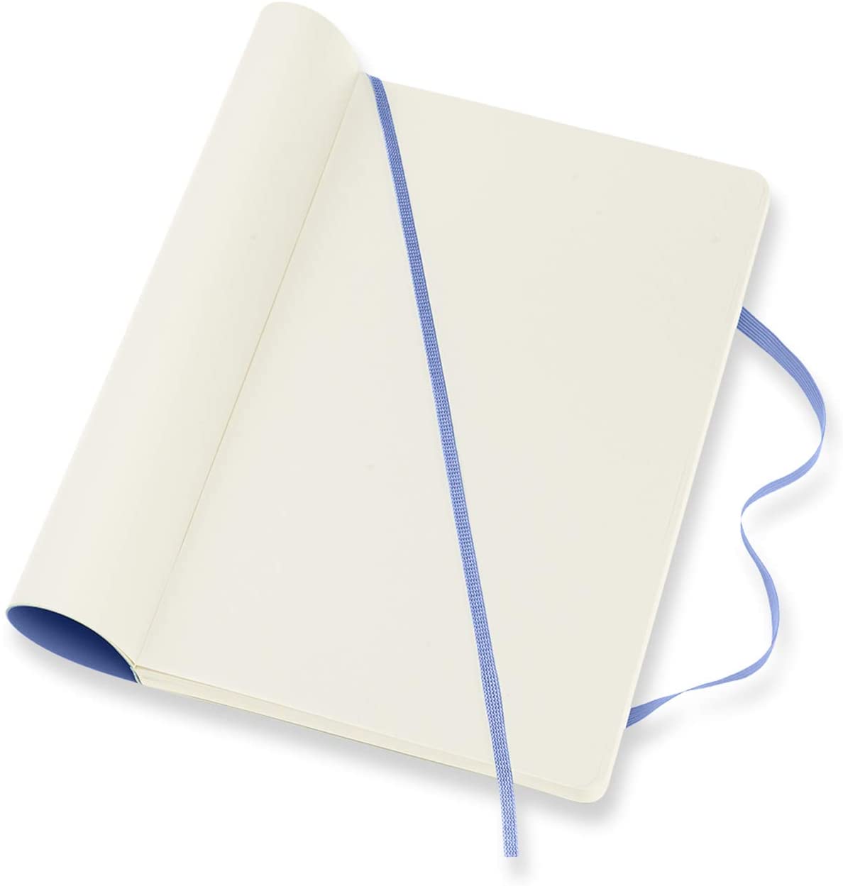 Carnet - Moleskine Classic - Large, Soft Cover, Plain - Hydrangea Blue | Moleskine - 2 | YEO