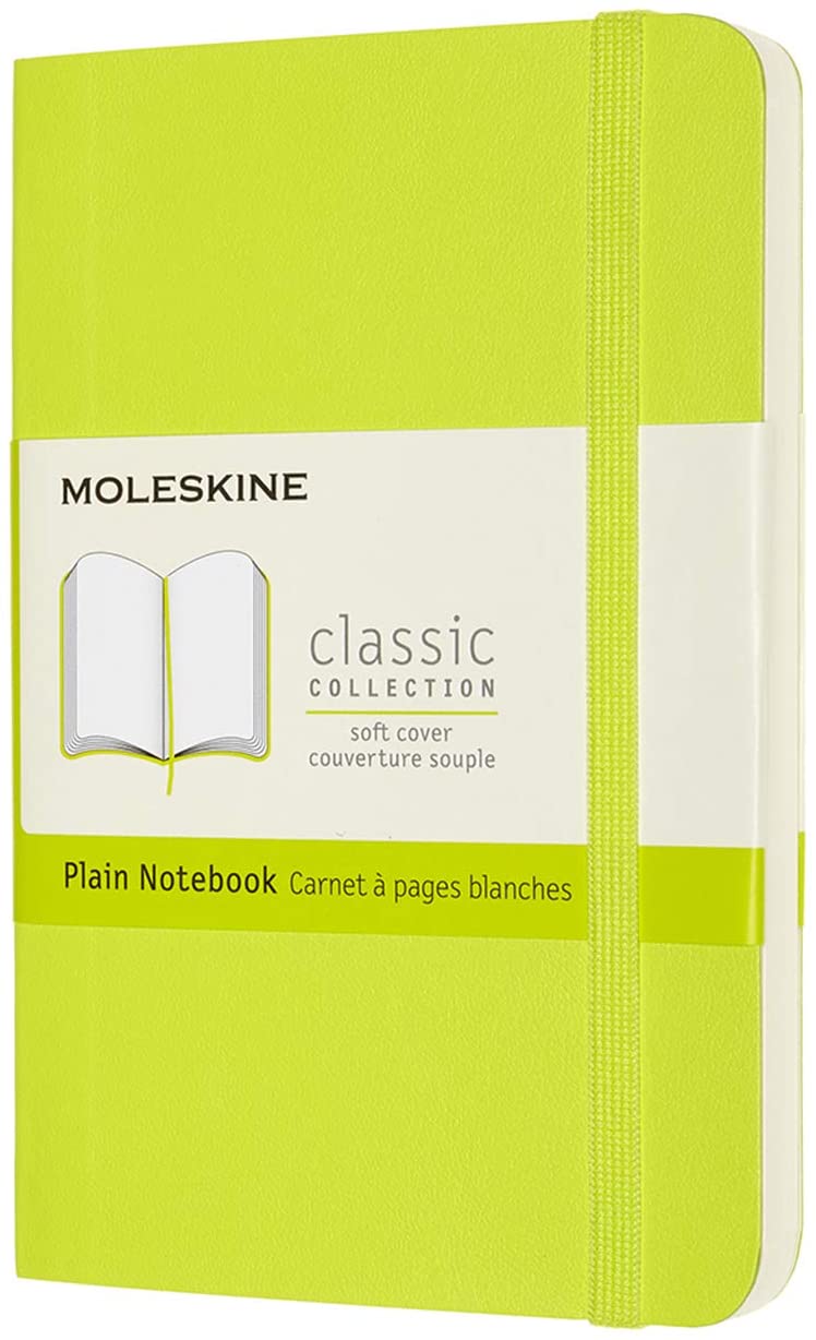 Carnet Moleskine - Lemon Green Pocket Plain Soft | Moleskine