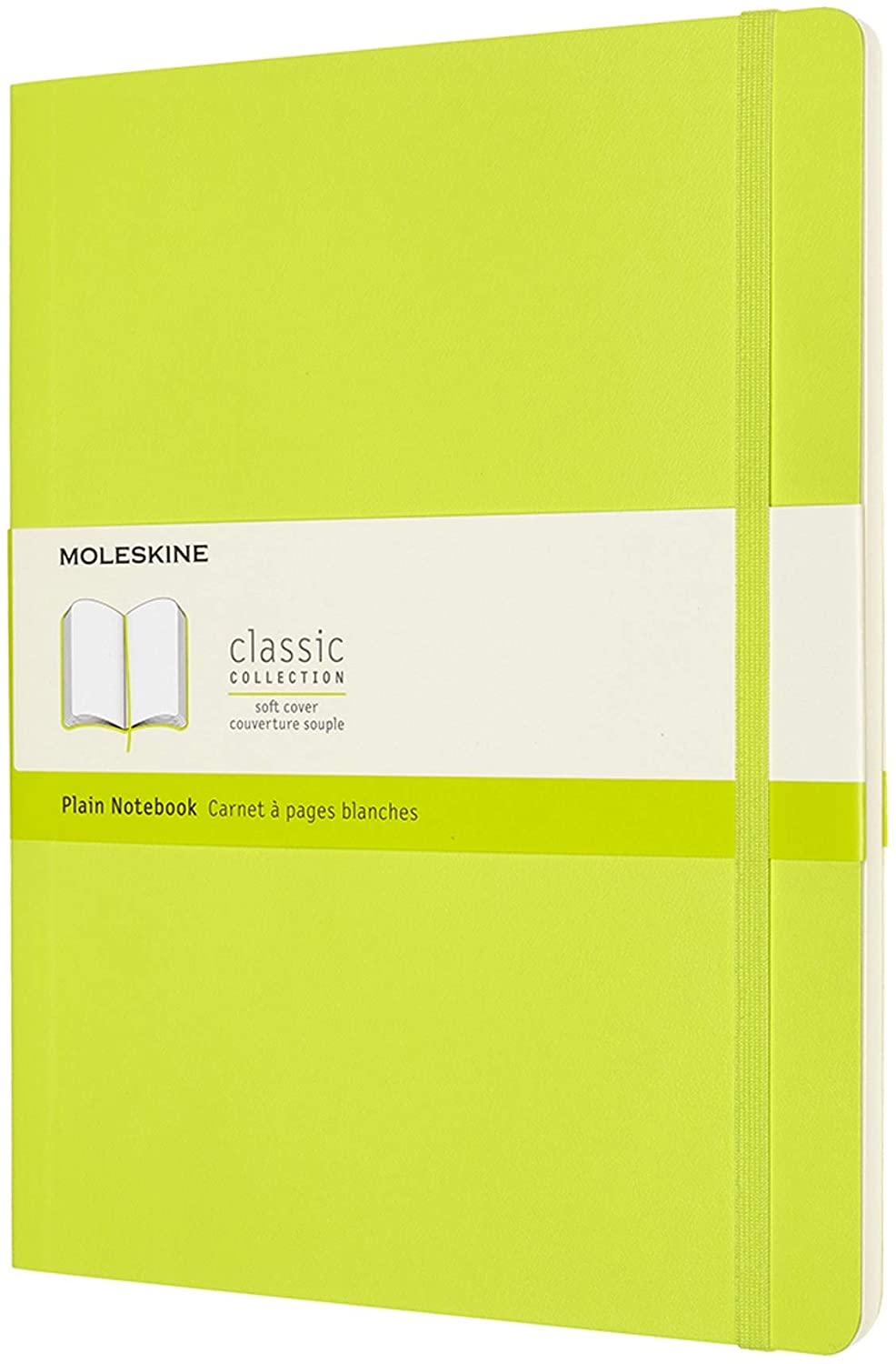 Carnet Moleskine - Lemon Green Extra Large Plain Notebook Soft | Moleskine