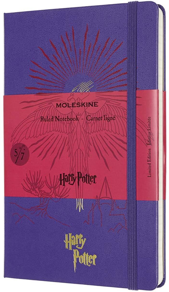 Carnet - Moleskine - Harry Potter - Pheonix - Geranium Violet | Moleskine - 6 | YEO