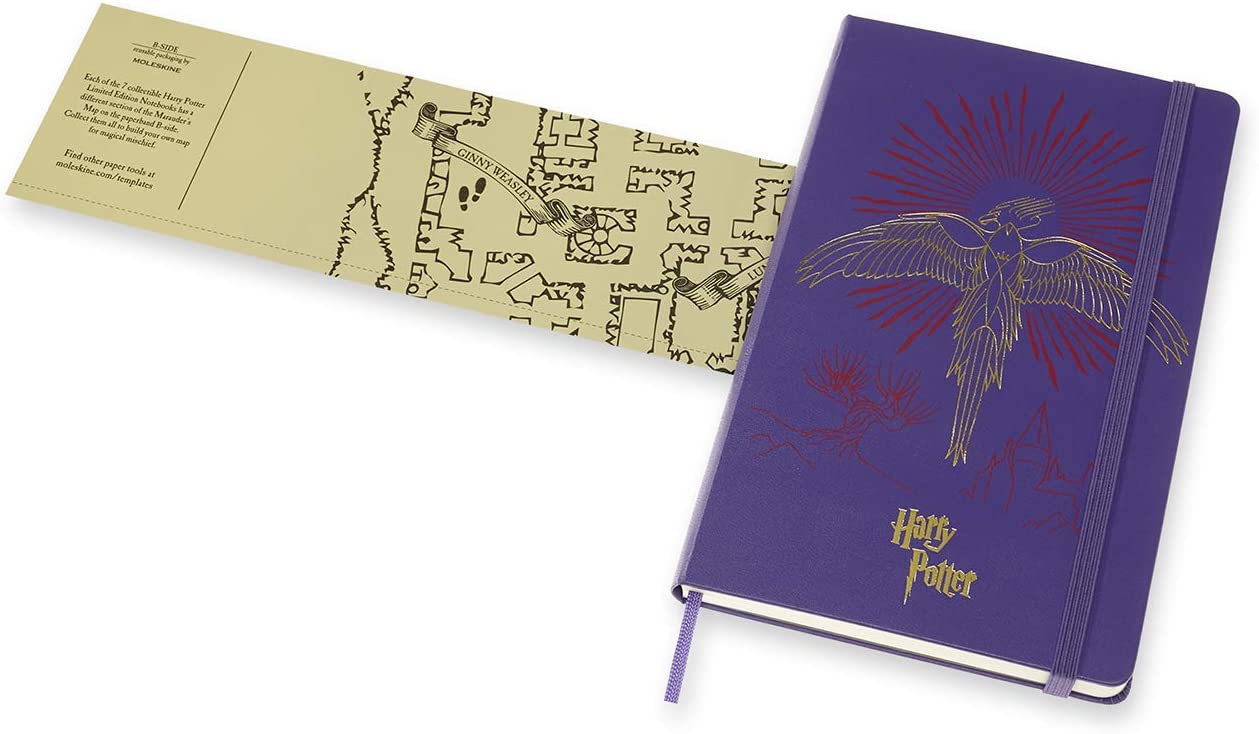 Carnet - Moleskine - Harry Potter - Pheonix - Geranium Violet | Moleskine - 3 | YEO