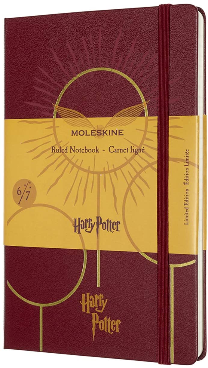 Carnet - Moleskine - Harry Potter - Quidditch - Burgundy Red | Moleskine - 6 | YEO