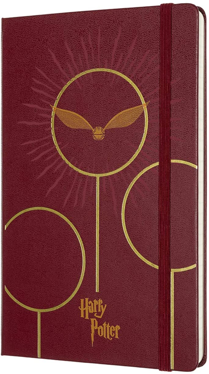 Carnet - Moleskine - Harry Potter - Quidditch - Burgundy Red | Moleskine