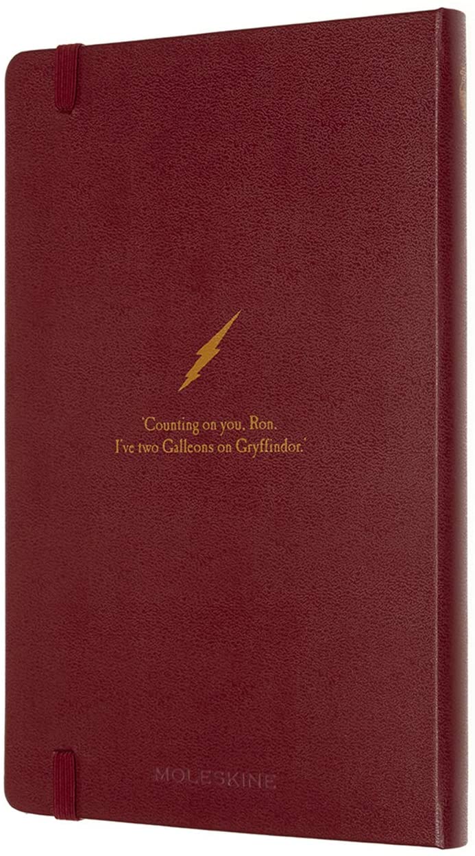 Carnet - Moleskine - Harry Potter - Quidditch - Burgundy Red | Moleskine - 5 | YEO