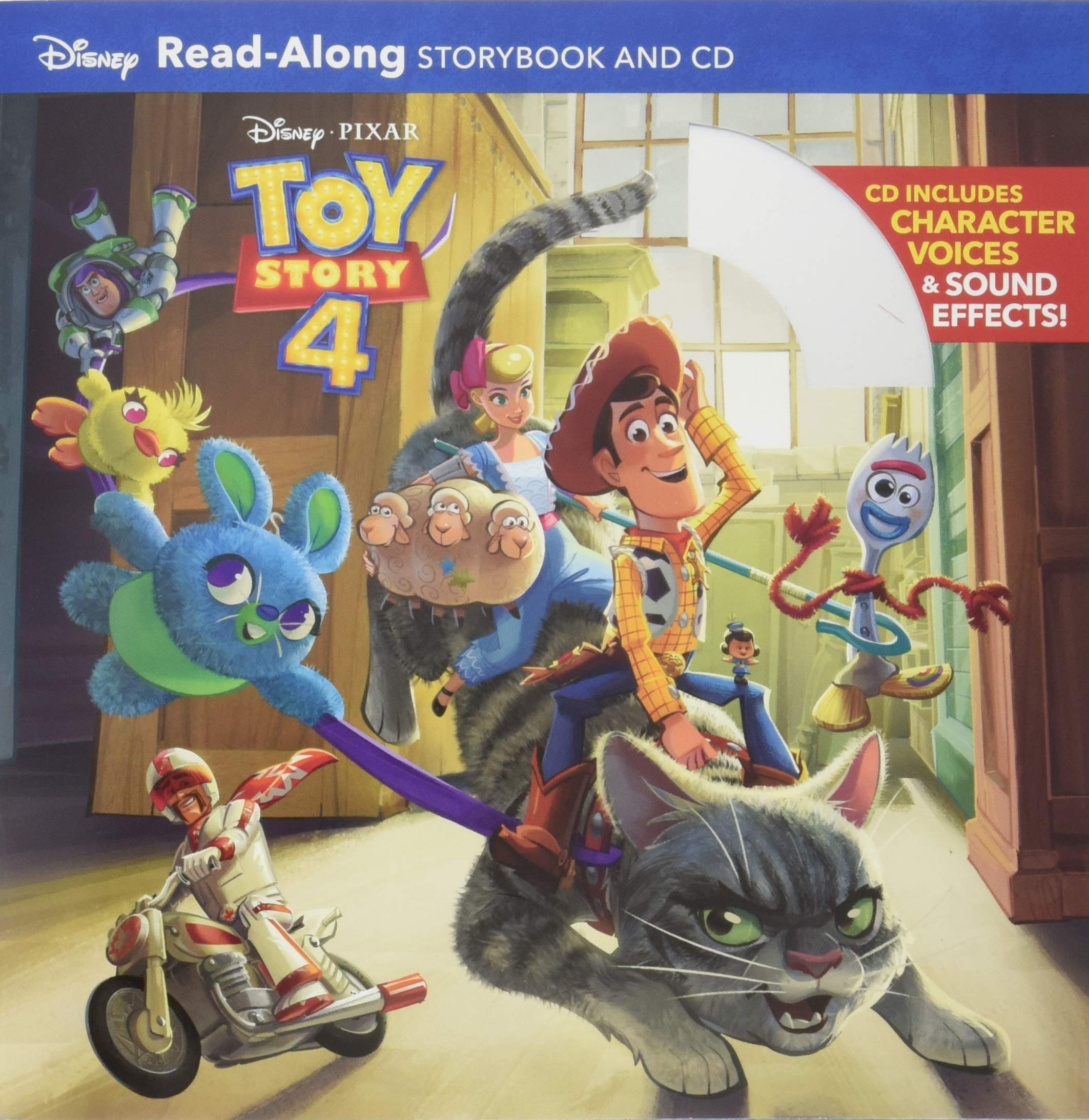 Toy Story 4 Read-Along Storybook and CD | Disney Book Group