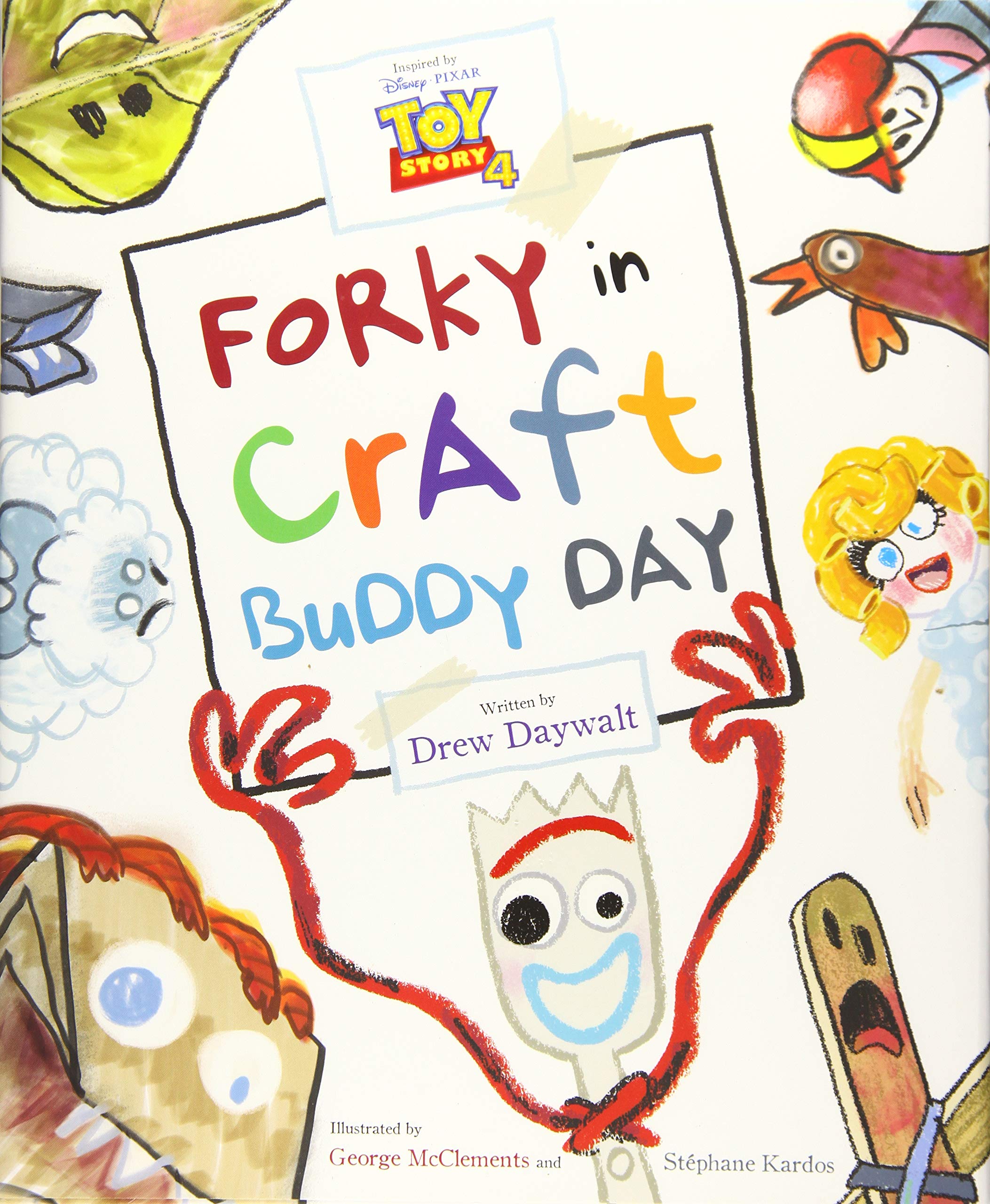 Toy Story 4: Forky in Craft Buddy Day | Drew Daywalt
