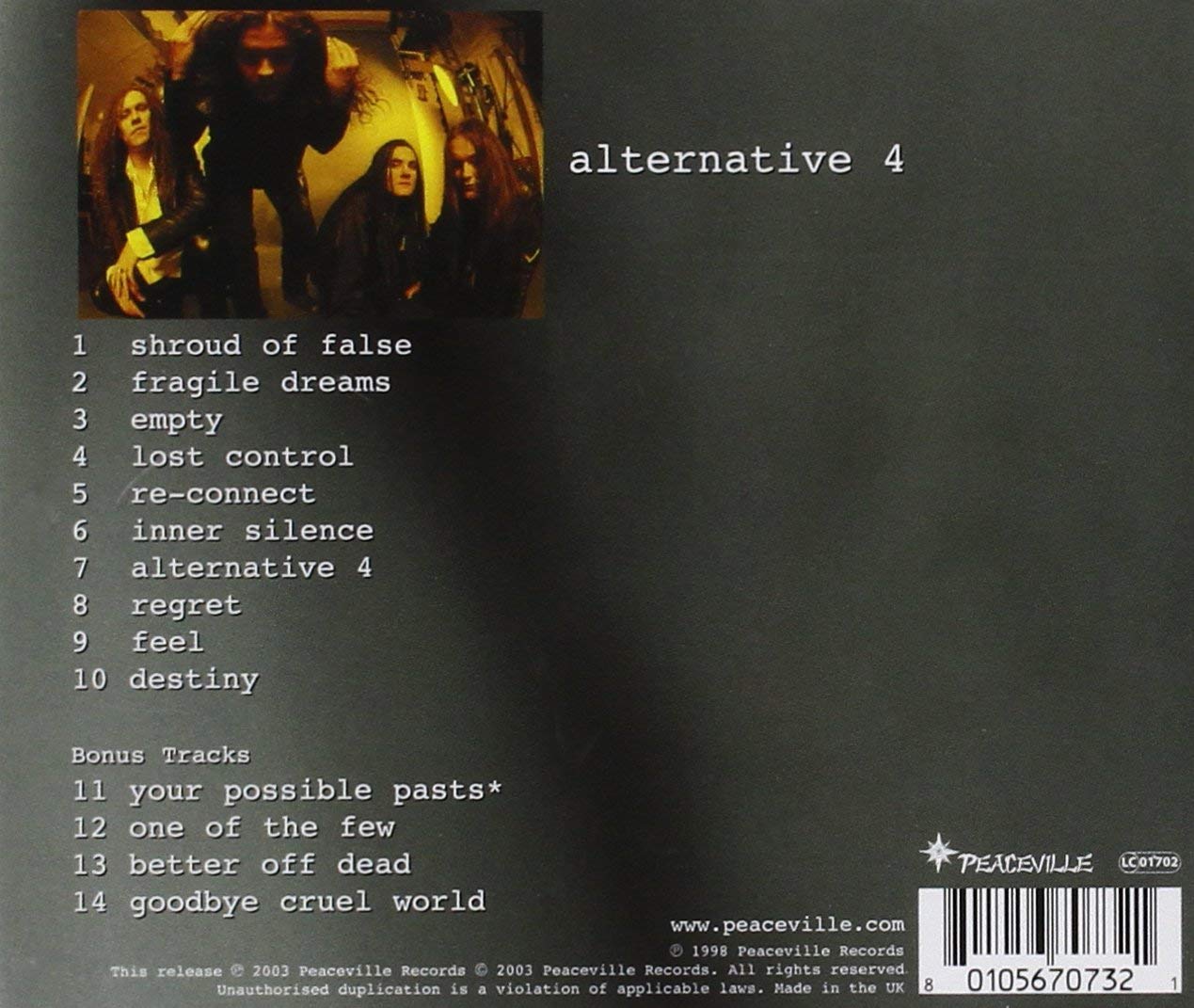 Alternative 4 | Anathema