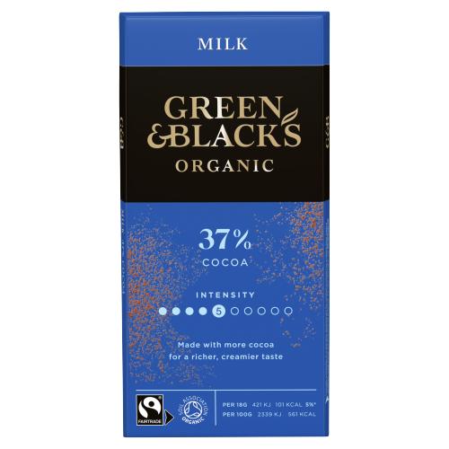Ciocolata - Milk Chocolate Bar - Green & Black\'s | Unicorn Naturals