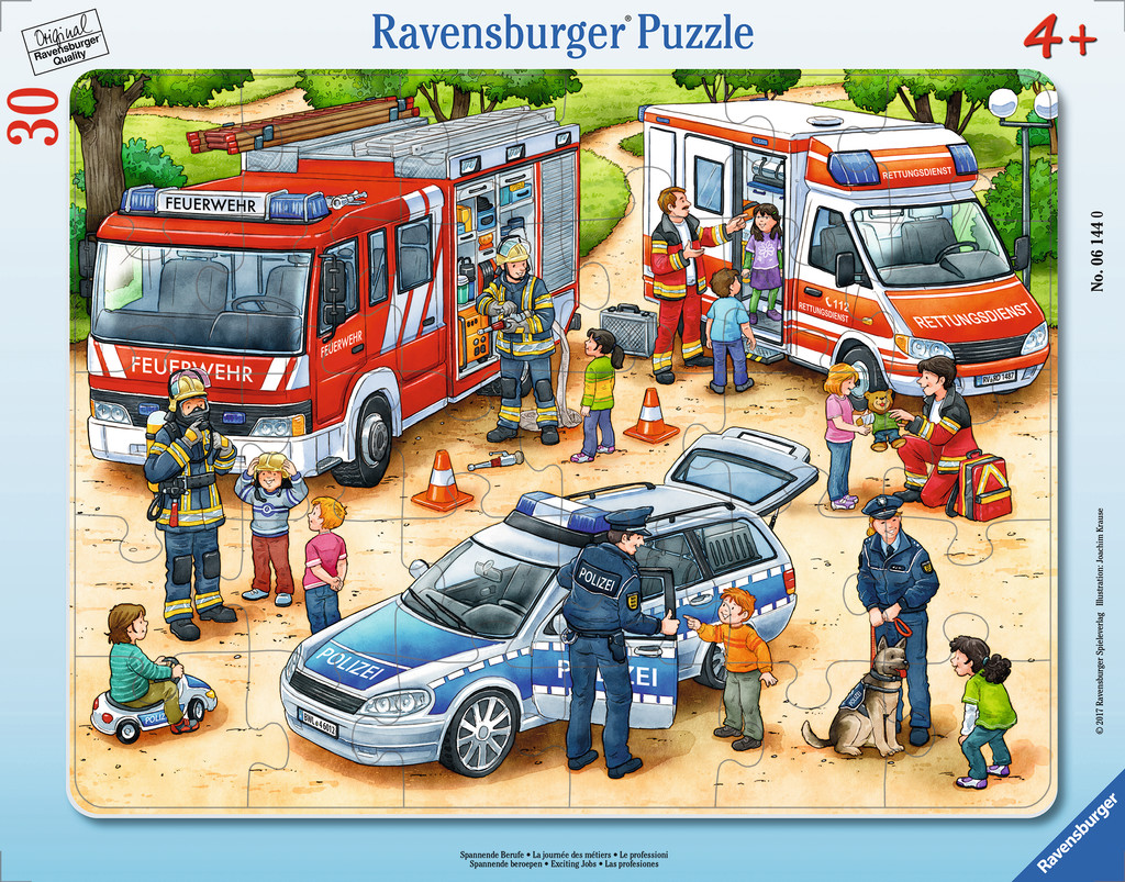 Puzzle tip rama - Meserii interesante | Ravensburger