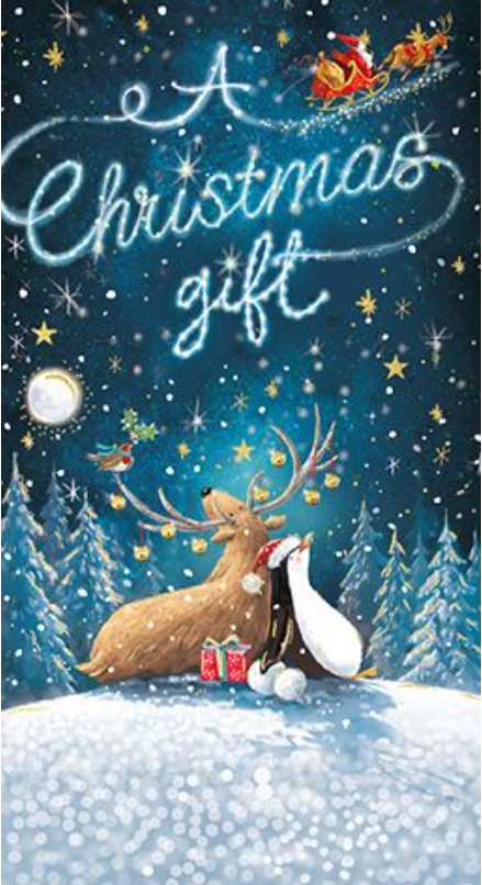 Felicitare - A Christmas Gift | Ling Design