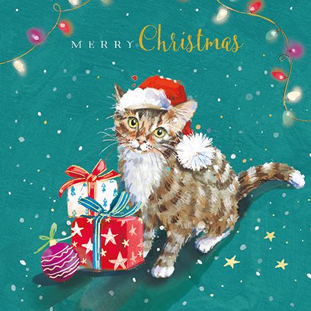 Felicitare - Festive Feline | Ling Design