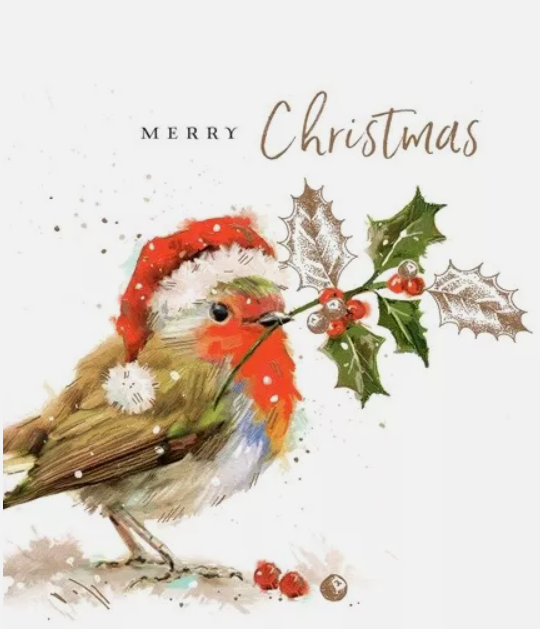 Felicitare - Christmas Robin | Ling Design