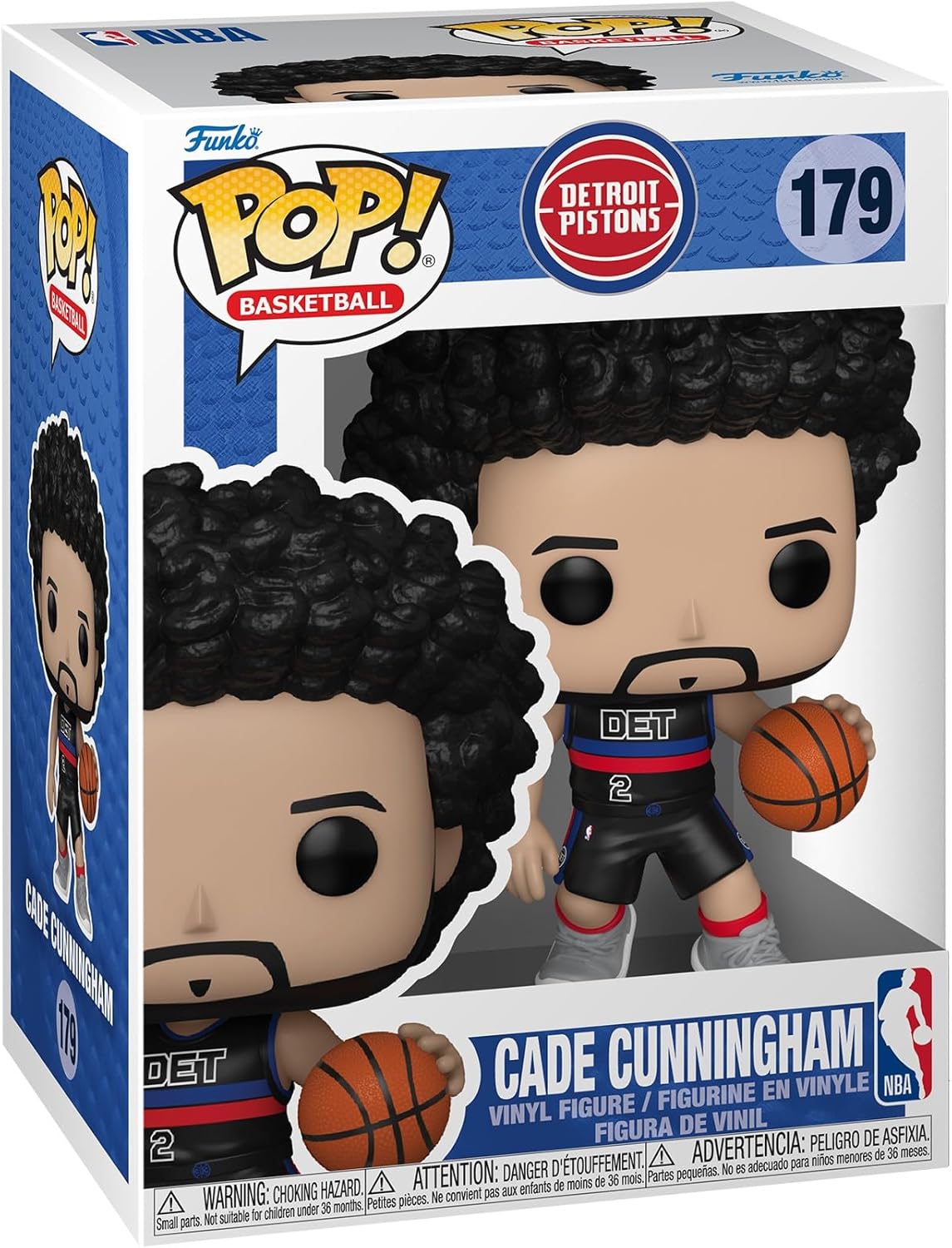 Figurina - Pop! NBA: Detroit Pistons - Cade Cunningham | Funko - 2 | YEO