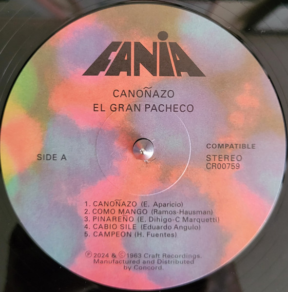 Mi Nuevo Tumbao..... Canonazo - Vinyl | El Gran Pacheco, Pete Rodriguez