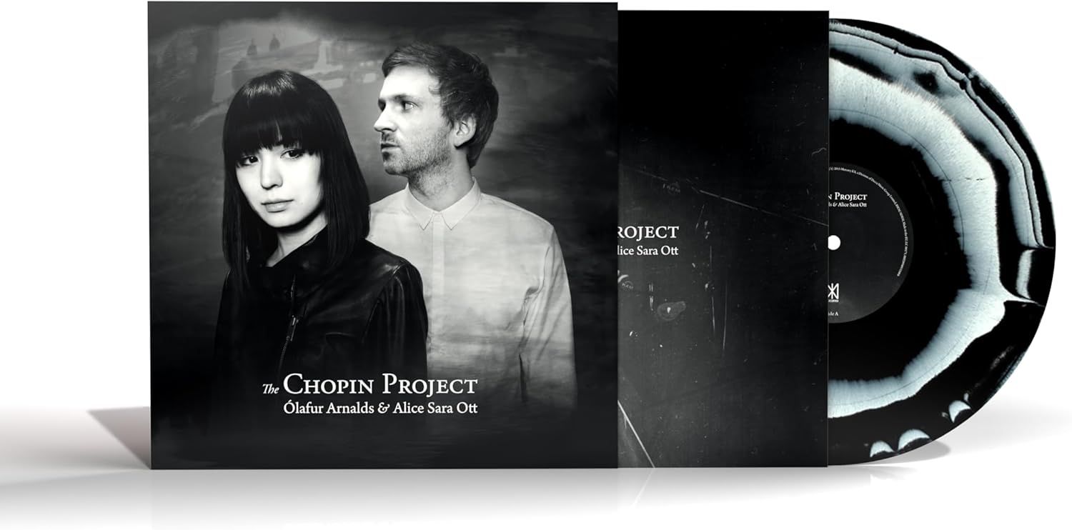 The Chopin Project (Black/White Marble Vinyl) | Olafur Arnalds, Alice Sara Ott