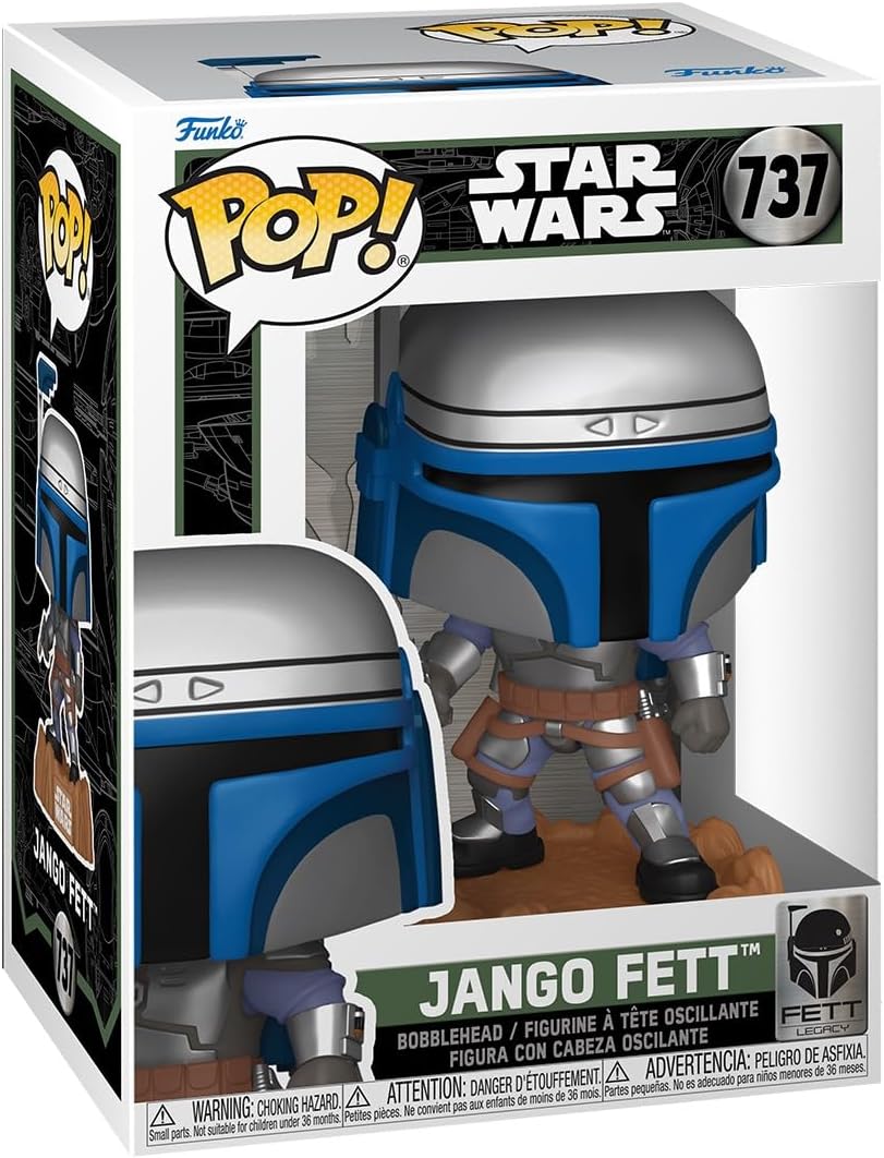 Figurina - Pop! Star Wars - Jango Fett | Funko - 2 | YEO