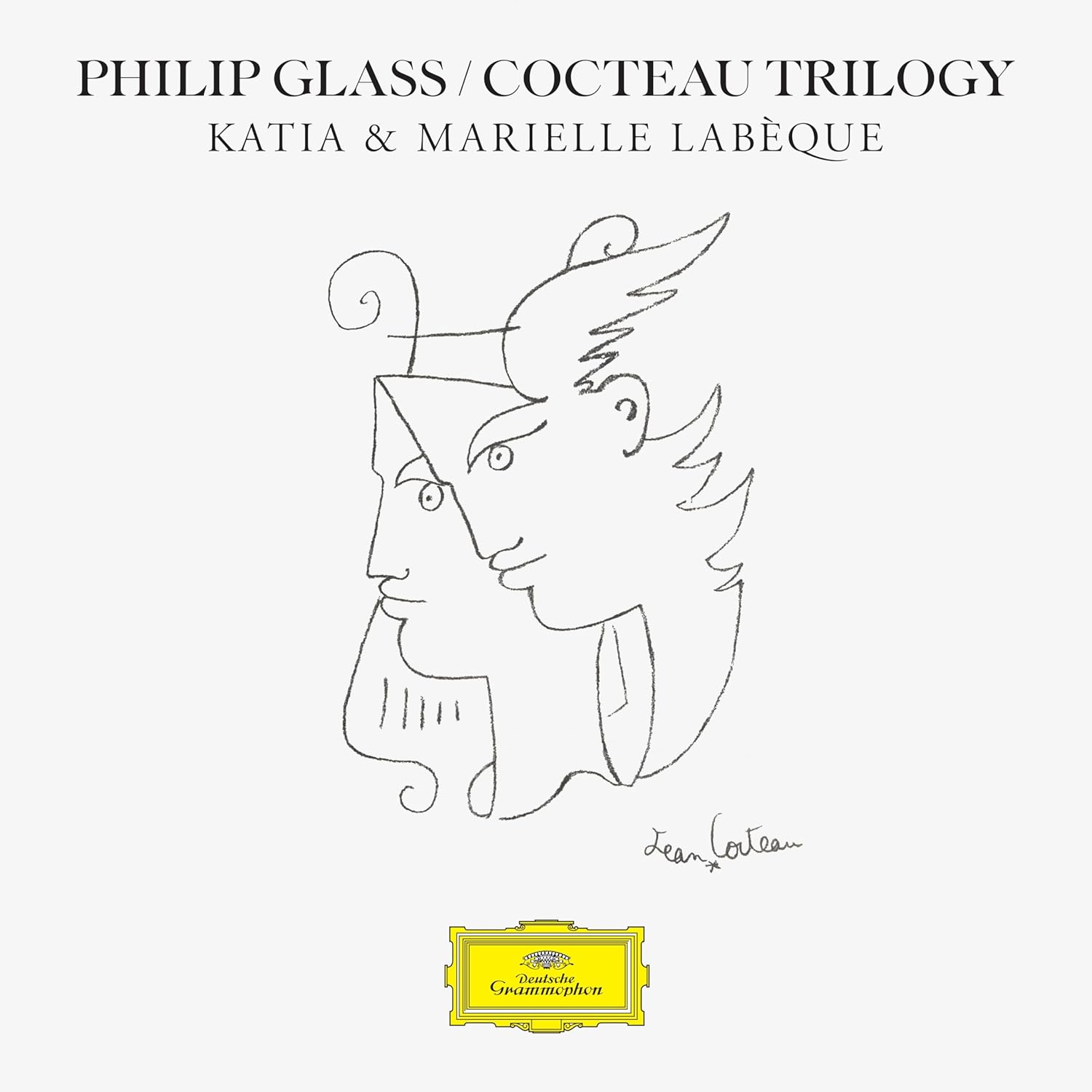 Glass: Cocteau Trilogy - Vinyl | Katia Labeque, Marielle Labeque - 1 | YEO