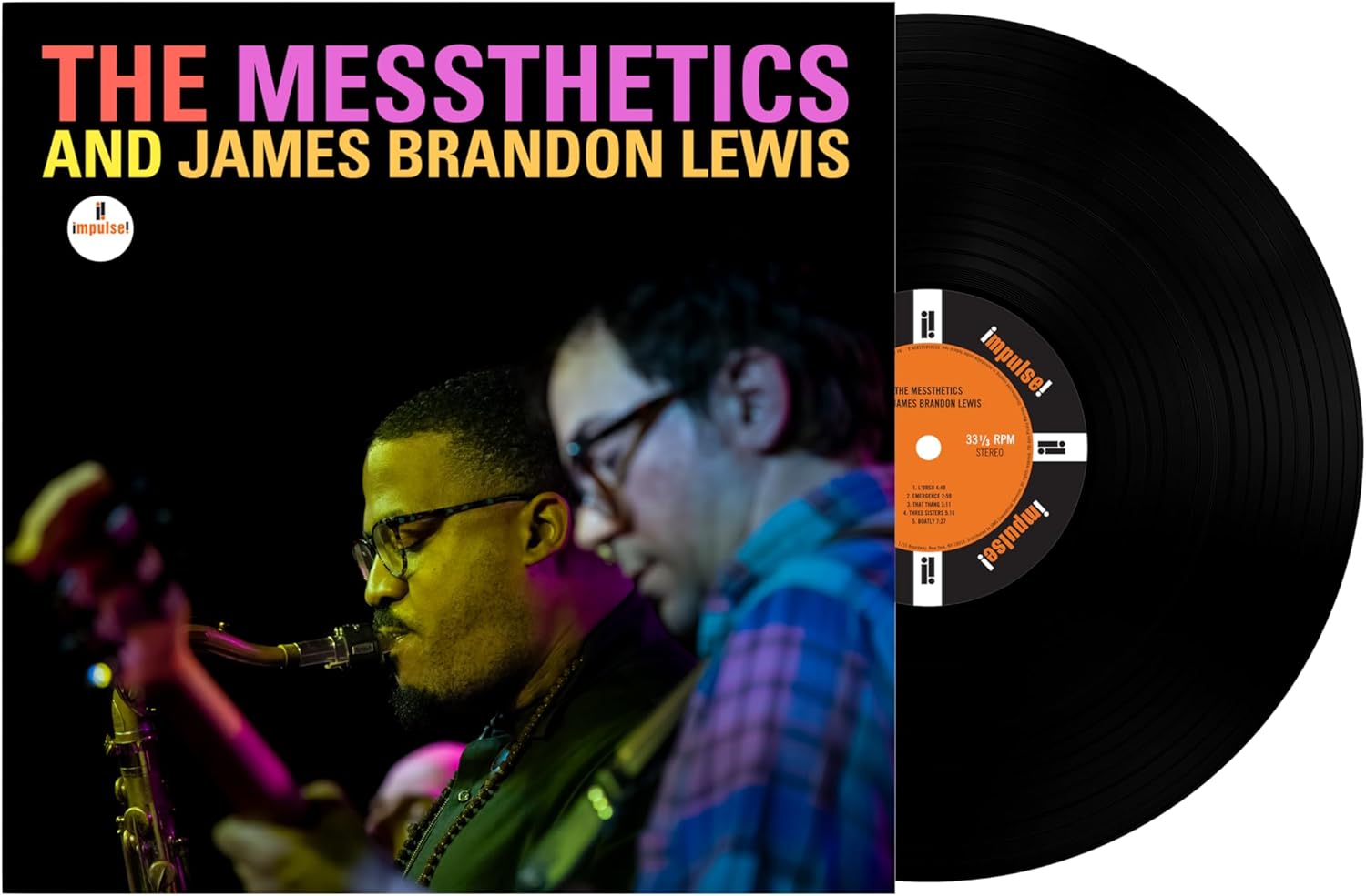 The Messthetics And James Brandon Lewis - Vinyl | The Messthetics, James Brandon Lewis