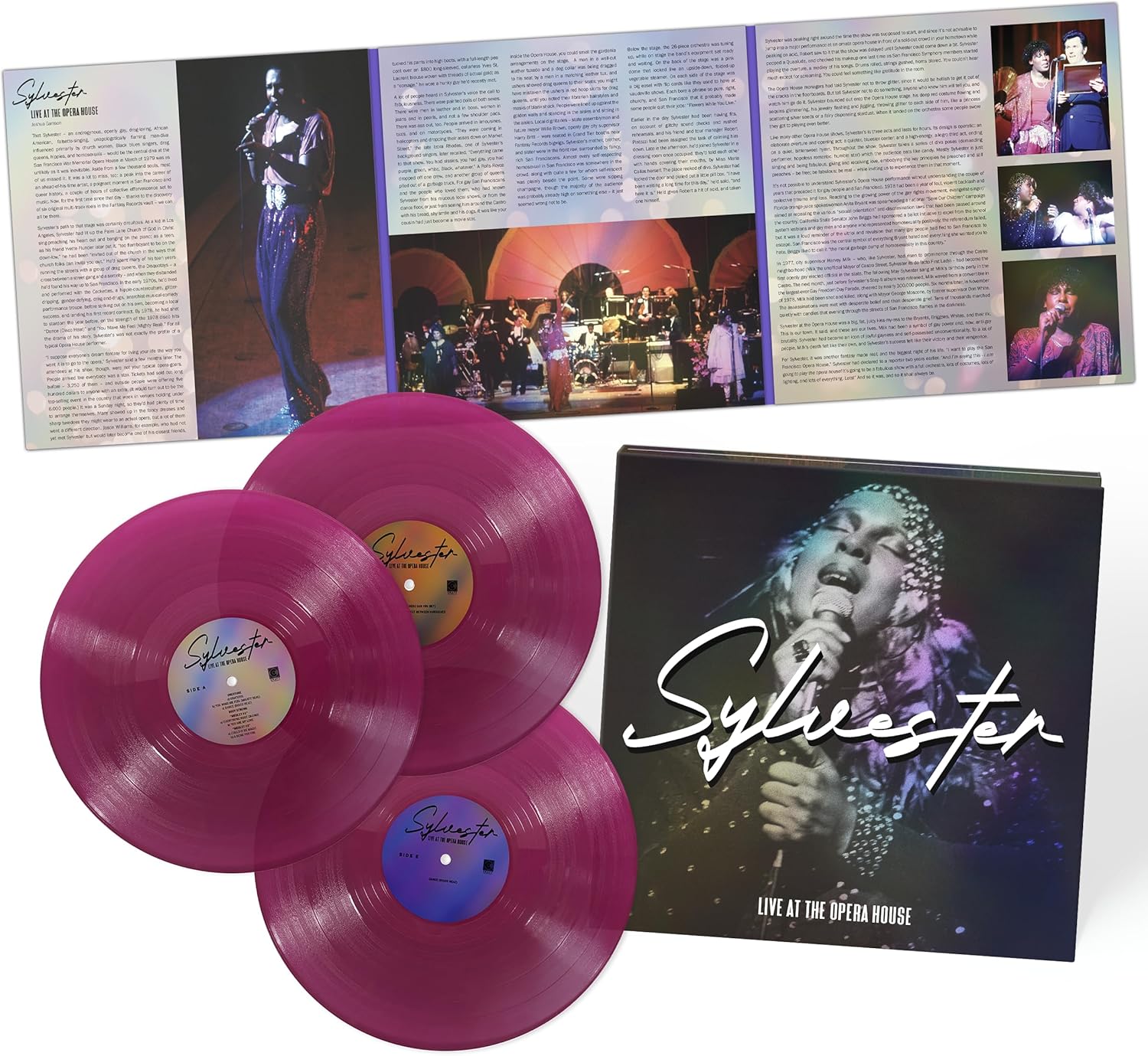 Live At The Opera House (Translucent Purple Vinyl) | Sylvester - 3 | YEO