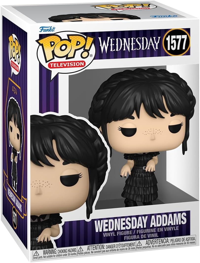 Figurina - Pop! Wednesday: Wednesday Addams (Rave\'n W) | Funko - 1 | YEO