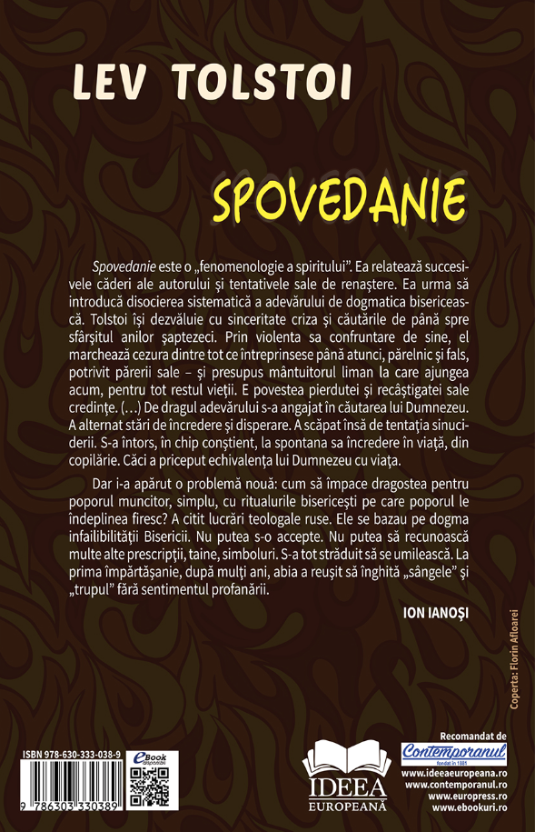 Spovedanie | Lev Tolstoi