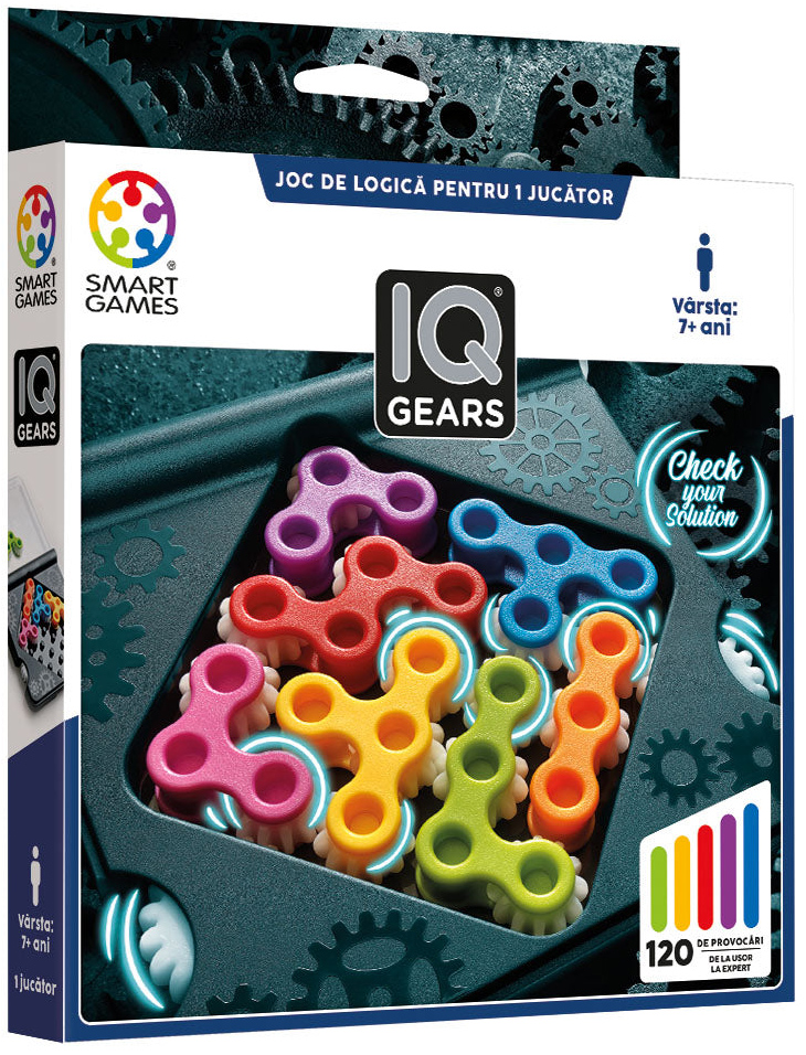 Joc de logica - IQ Gears | Smart Games - 3 | YEO