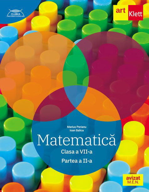 Matematica. Clasa a VII-a. Semestrul 2. Clubul Matematicienilor | Marius Perianu, Ioan Balica