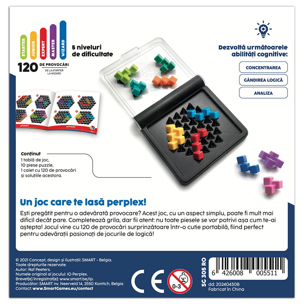 Joc de logica - IQ Perplex | Smart Games - 1 | YEO