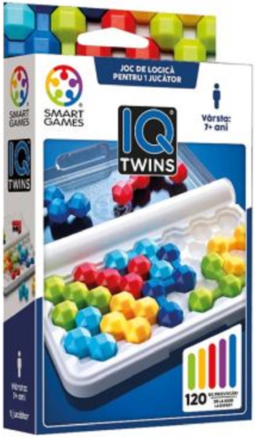 Joc - IQ Twins - 120 provocari | Smart Games - 1 | YEO