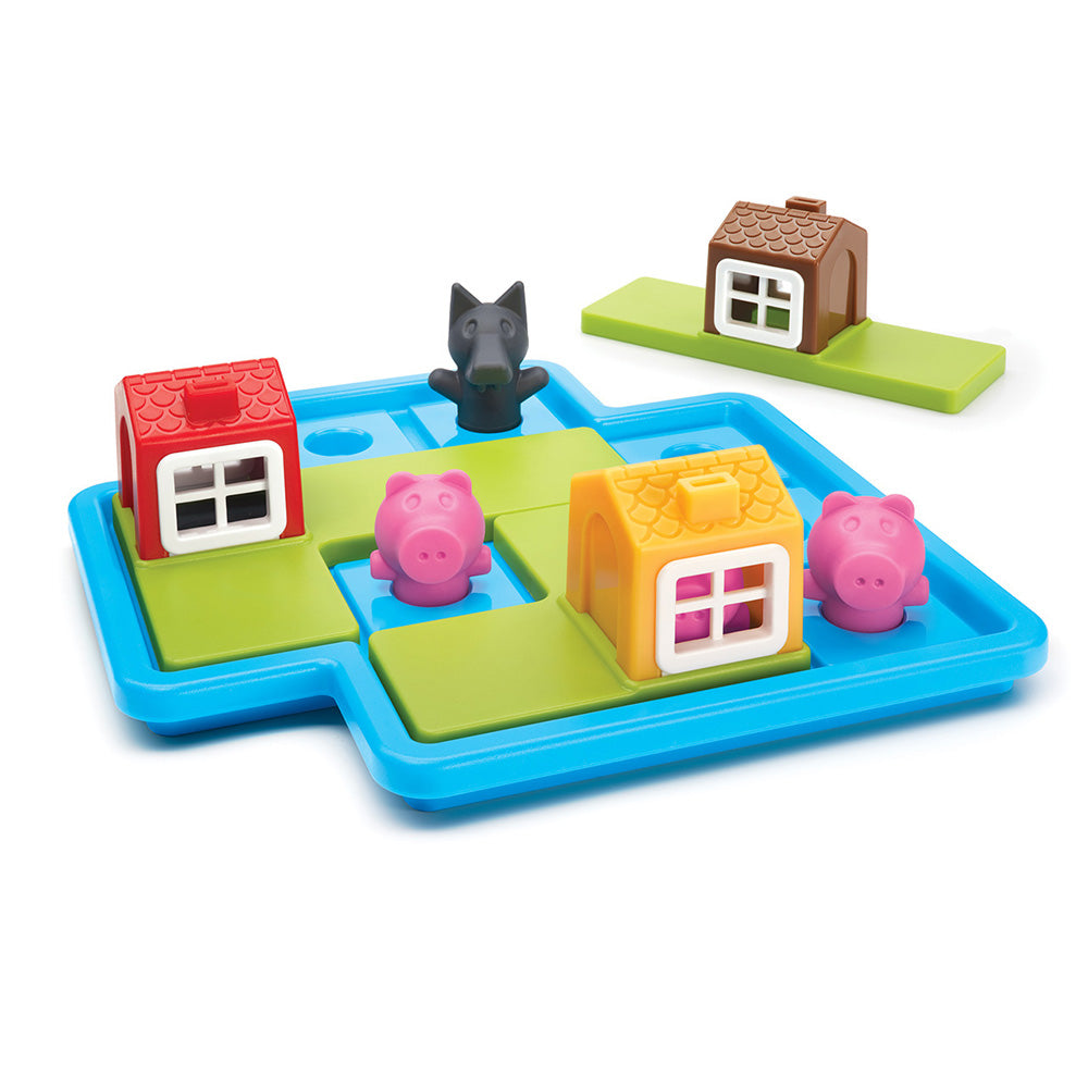 Joc de logica - Three Little Piggies - Deluxe (RO) | Smart Games - 1 | YEO