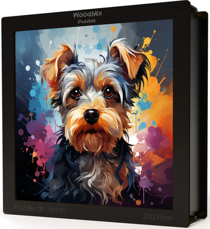 Puzzle din lemn - Yorkshire Terrier 1 | Woodmix Puzzles - 1 | YEO