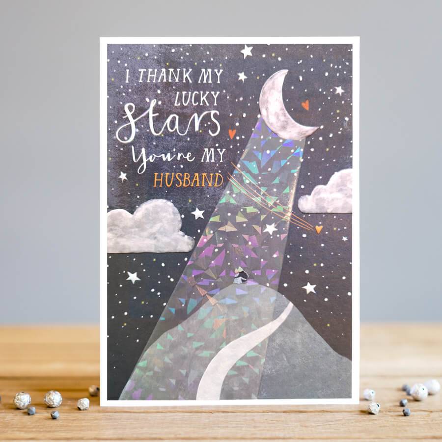 Felicitare - Thank the Stars, Husband | Louise Tiler Designs