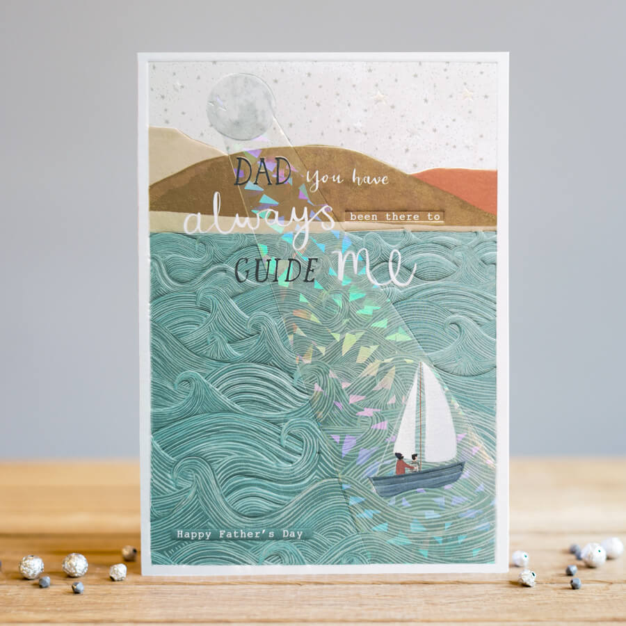 Felicitare - Dad, Always There To Guide Me | Louise Tiler Designs