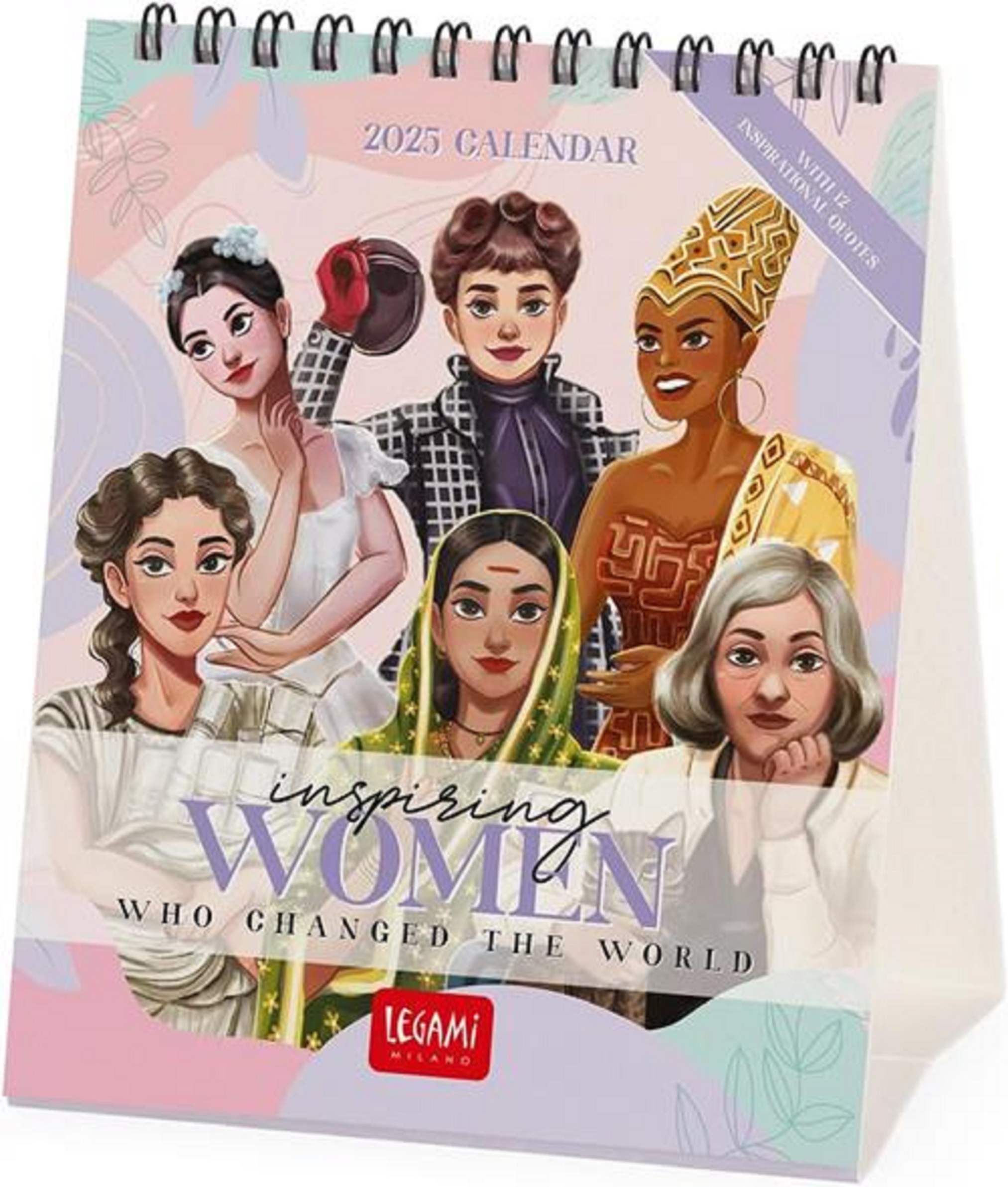 Calendar de birou 2025 - Inspiring Women | Legami