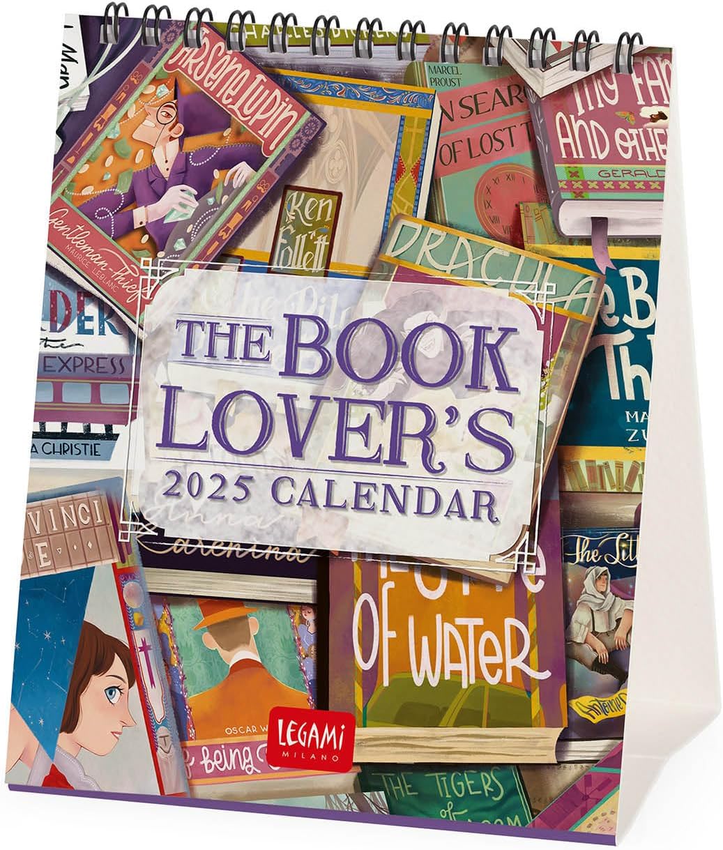 Calendar de birou 2025 - Book Lovers | Legami - 3 | YEO