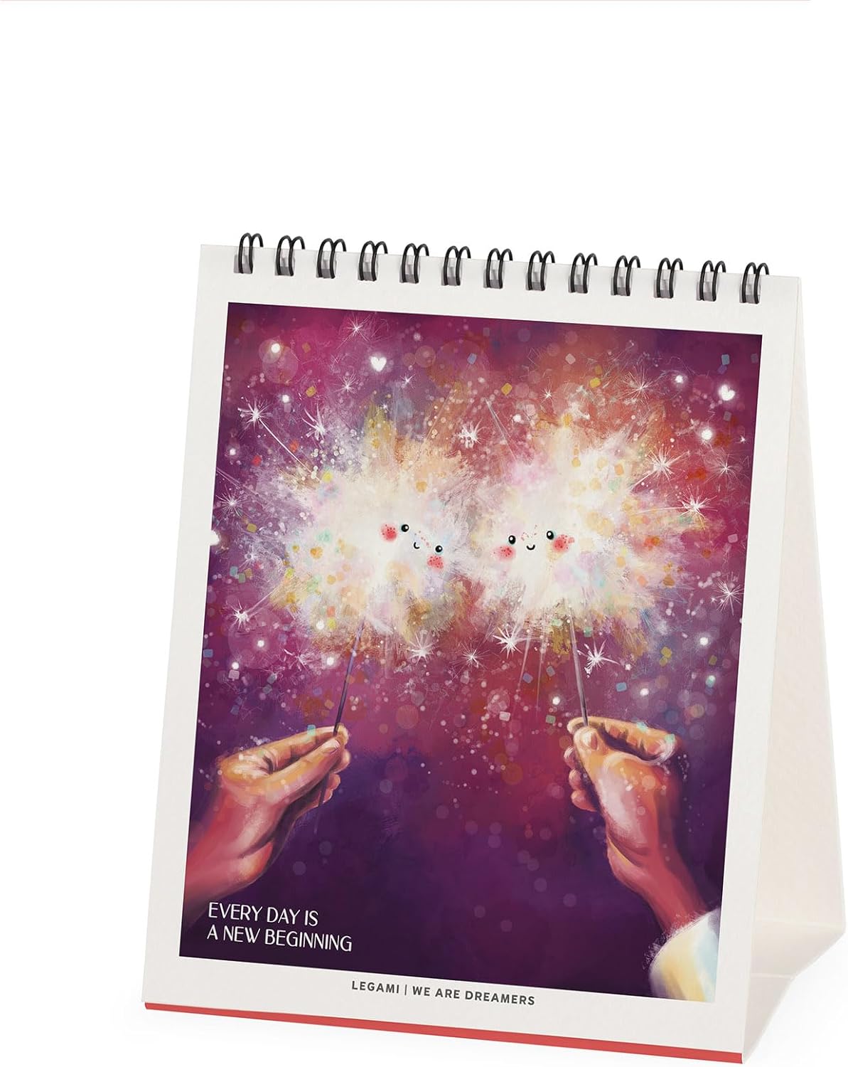 Calendar de birou 2025 - Good Vibes Only | Legami - 1 | YEO