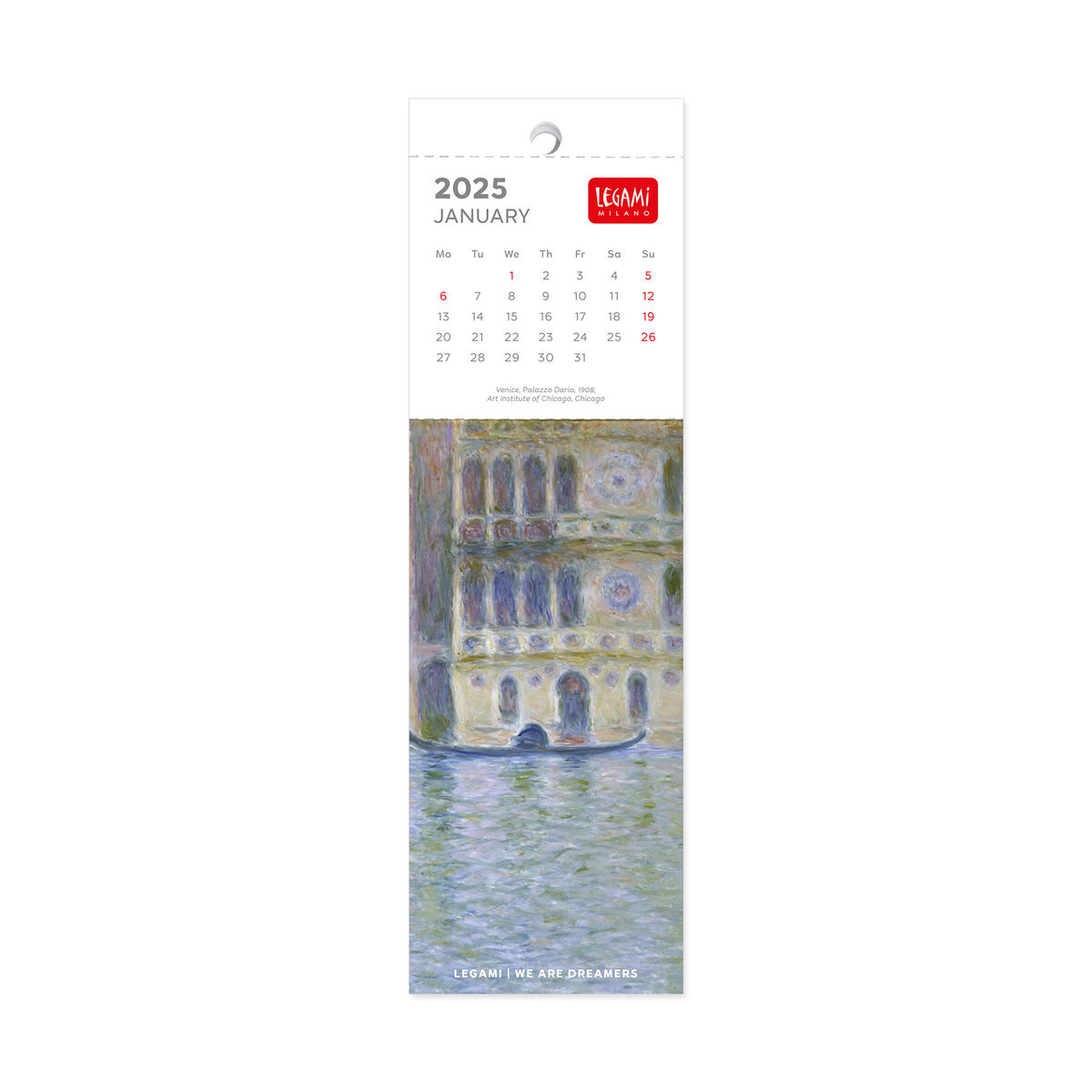 Calendar 2025 - Claude Monet - Semn de carte | Legami