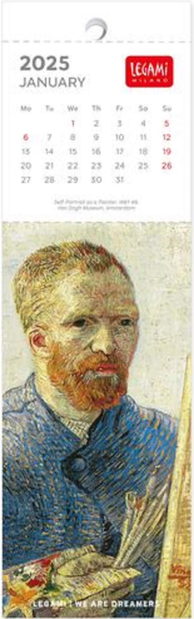 Semn de carte - Calendar 2025 - Vincent Van Gogh | Legami