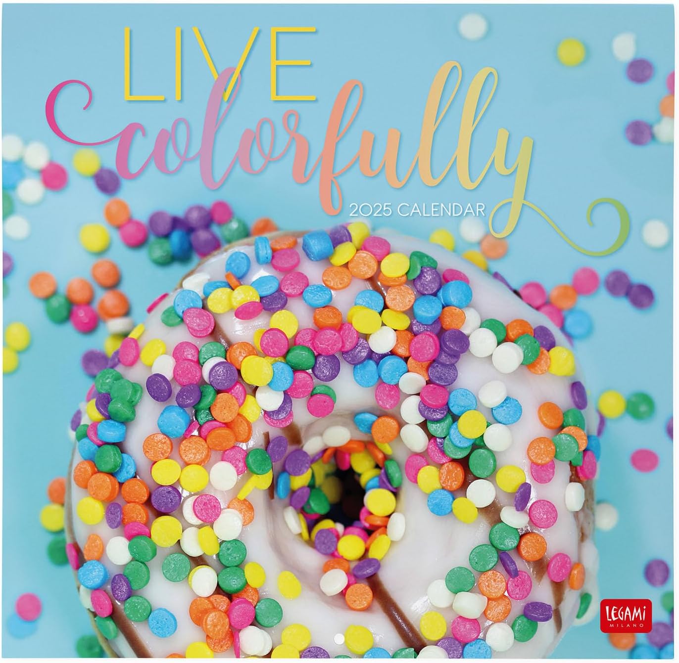 Calendar de perete 2025 - Live Colorfully | Legami